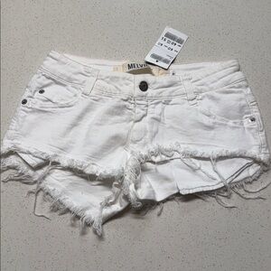 Brandy Melville distressed shorts (original style)